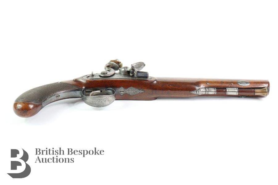 English Flintlock Dueling Pistol - Thomas Richards - Image 6 of 9