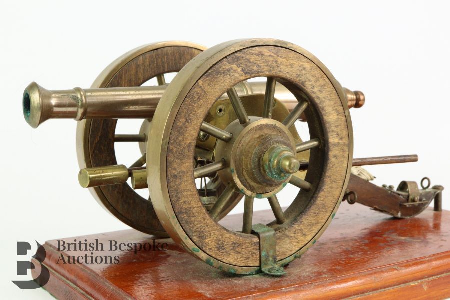 Desk Ornament Model of a Napoleonic Field Gun - Image 7 of 8