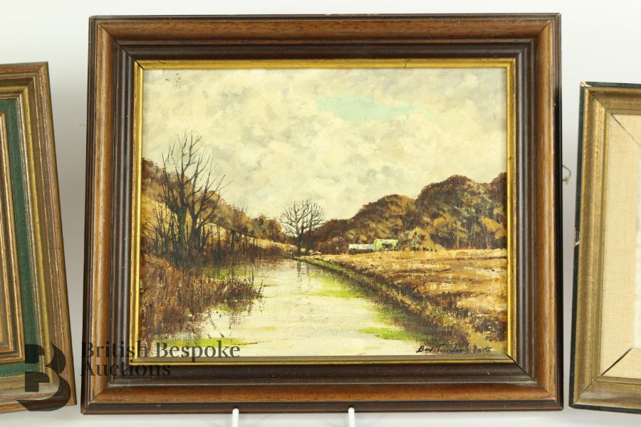 Berrisford Hill (1930 - ) Oil on Canvas and Two Others - Image 3 of 10