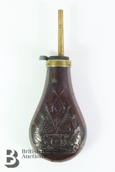 Two Reproduction Powder Flask - Image 7 of 8