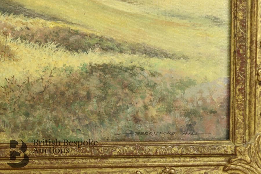 Berrisford Hill (1930 - ) Oil on Canvas - Image 4 of 4