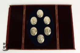 Solid Silver The Royal Family Portrait Miniatures