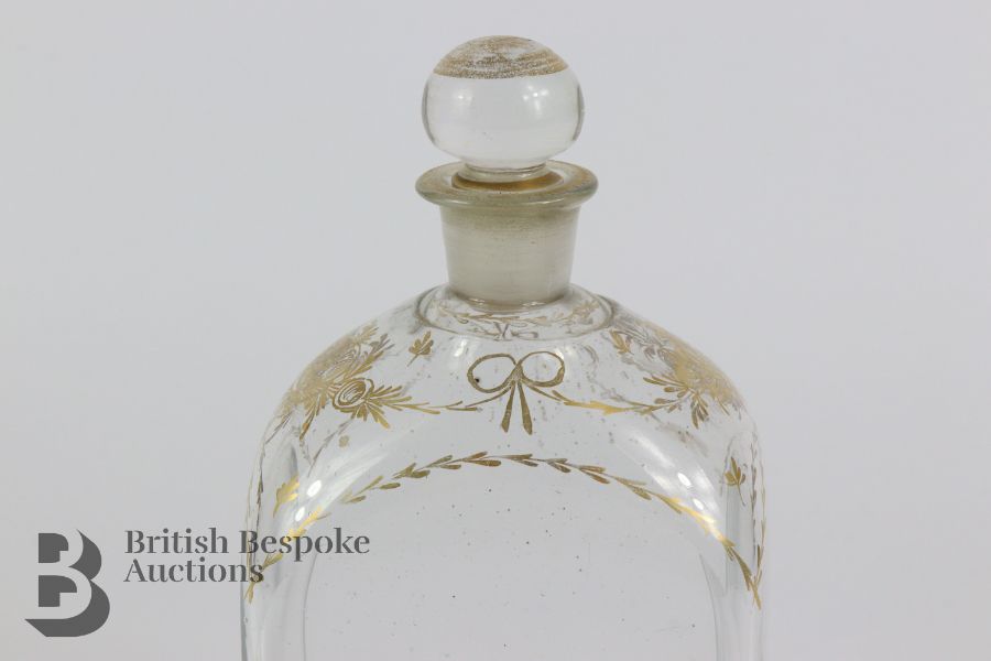 Two Georgian Glass Decanters and Stoppers - Image 3 of 4