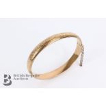 9ct Gold Bangle