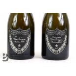 Two Dom Perignon 1996 Champagne