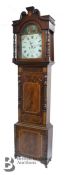 19th Century Mahogany Long Case Clock
