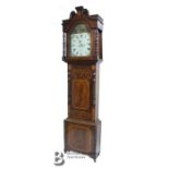 19th Century Mahogany Long Case Clock