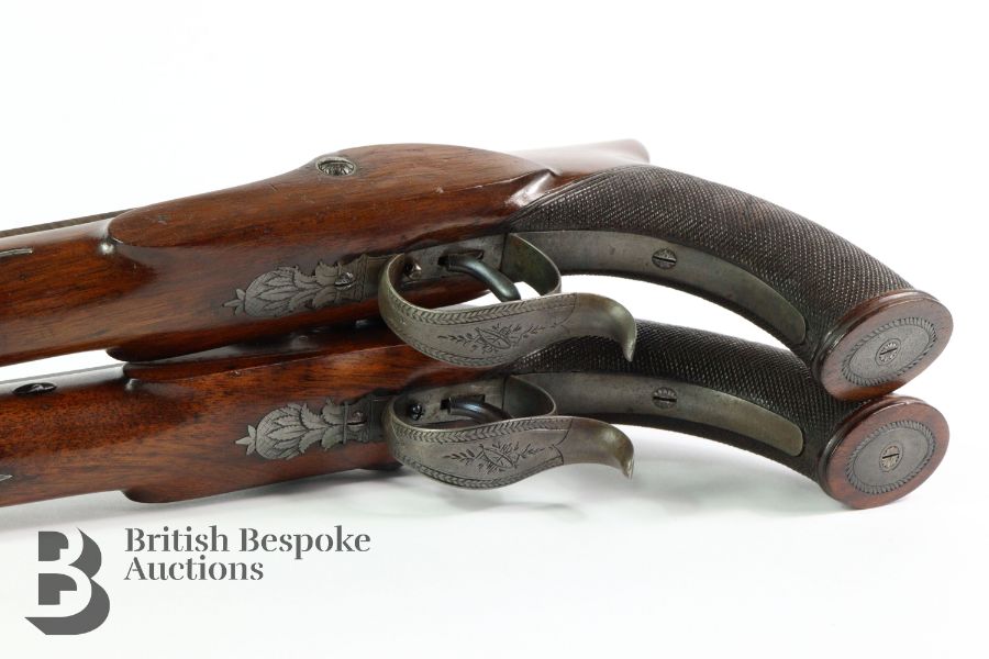 Fine Cased Pair of Percussion Target Pistols - Image 24 of 25