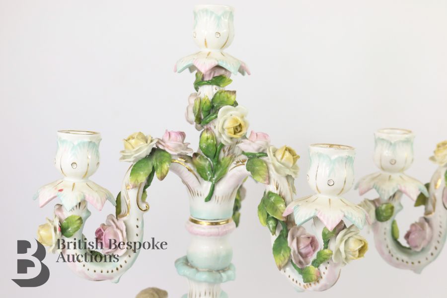 Pair of Continental Three Branch Candelabra - Image 14 of 20