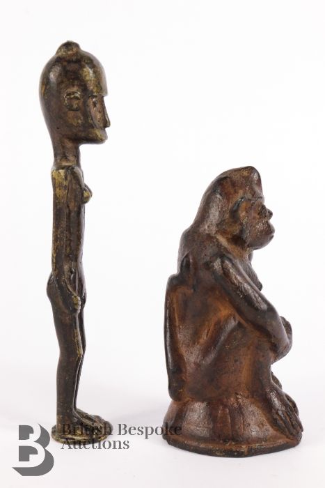 West African Bronze Figure - Image 4 of 6