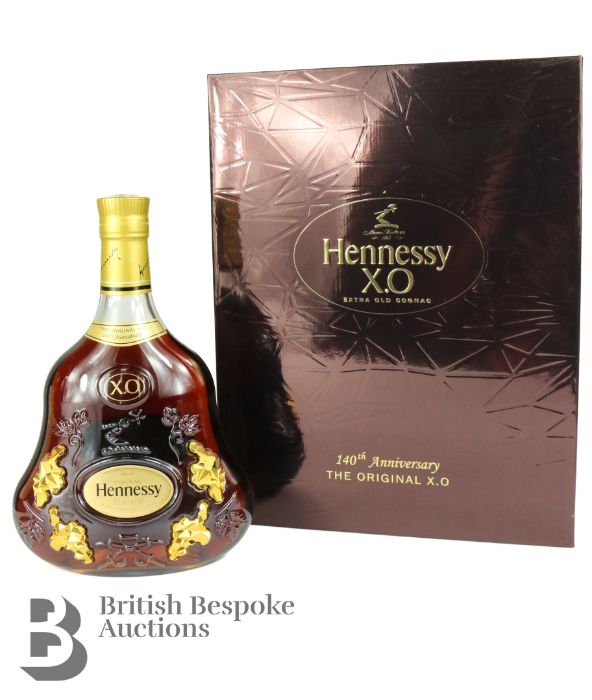 Hennessy X.O The Original 140th Anniversary Extra Old Cognac - Image 12 of 16