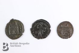Three Constantine the Great (307-37) Coins