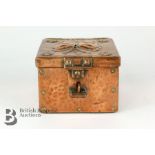 Arts and Crafts John Pearson Copper Trinket Box