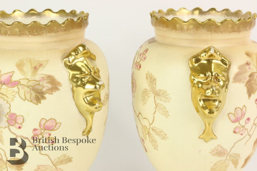Pair of Royal Chelsea Vases - Image 8 of 12