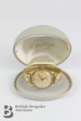 Gentleman's 9ct Gold Zenith Wrist Watch