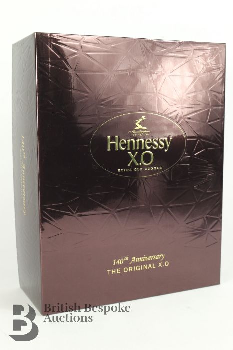 Hennessy X.O The Original 140th Anniversary Extra Old Cognac - Image 3 of 16