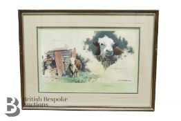 Four David Shepherd Limited Edition Prints