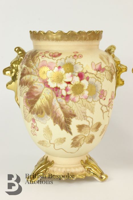 Pair of Royal Chelsea Vases - Image 3 of 12