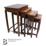 Rosewood Chinese Nest of Tables