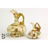 Royal Worcester Blush Vases