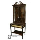 Edwardian Mahogany Display Cabinet