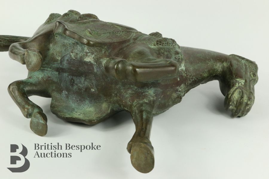 Chinese Bronze Equine Figure - Image 11 of 11