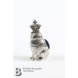 Silver Cat Pin Cushion