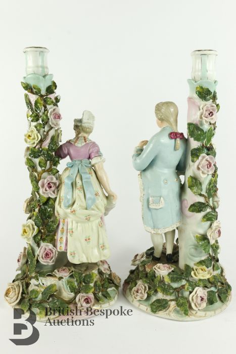 Pair of German Candlesticks - Image 8 of 12