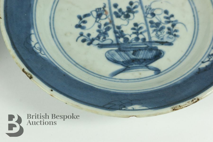 Blue and White Plate - Image 4 of 11