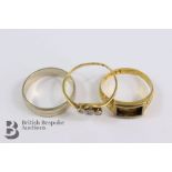 Seven 9ct Gold Rings