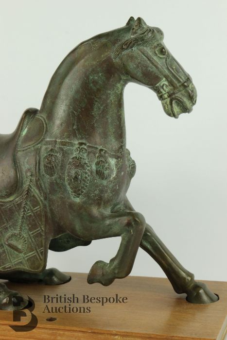 Chinese Bronze Equine Figure - Image 9 of 11