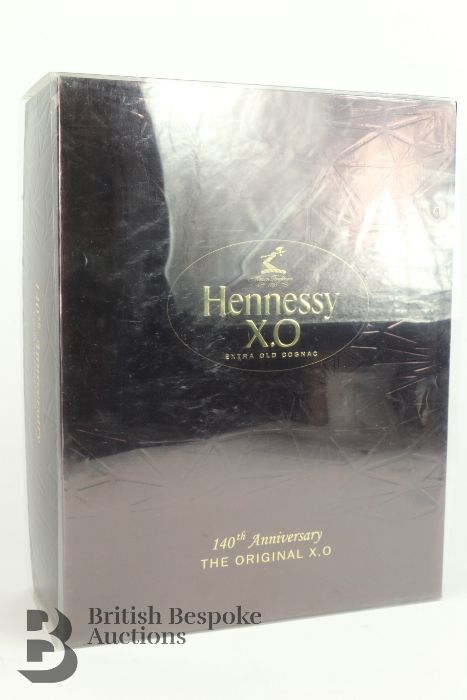 Hennessy X.O The Original 140th Anniversary Extra Old Cognac - Image 2 of 16
