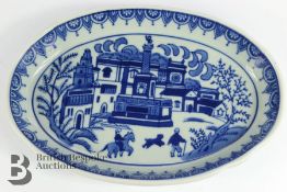 Persian Blue and White Dish