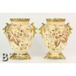 Pair of Royal Chelsea Vases