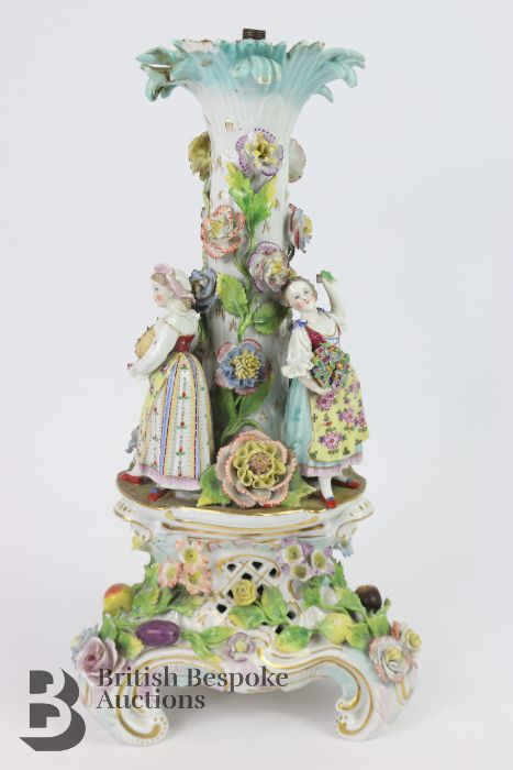 German 19th Century Figural Lamp Base - Image 5 of 9