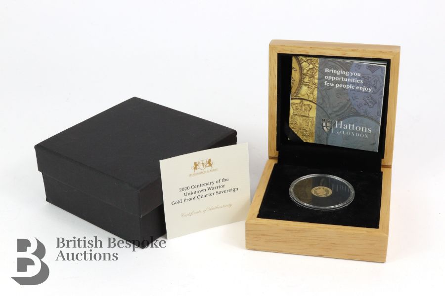 2020 Centenary of the Unknown Warrior Gold Proof Coin - Image 3 of 3