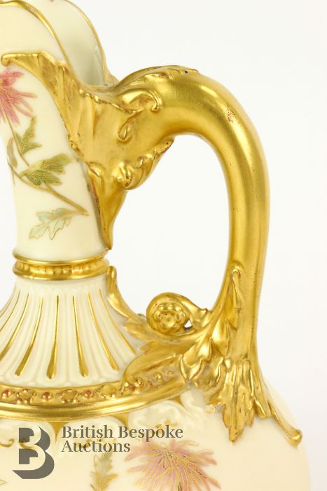 Royal Worcester Blush Vases - Image 4 of 10