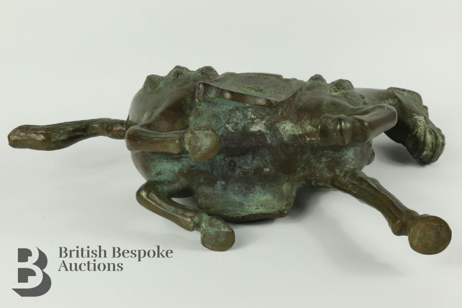 Chinese Bronze Equine Figure - Image 10 of 11