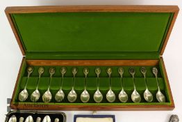 Silver Royal Horticultural Society Flower Spoons
