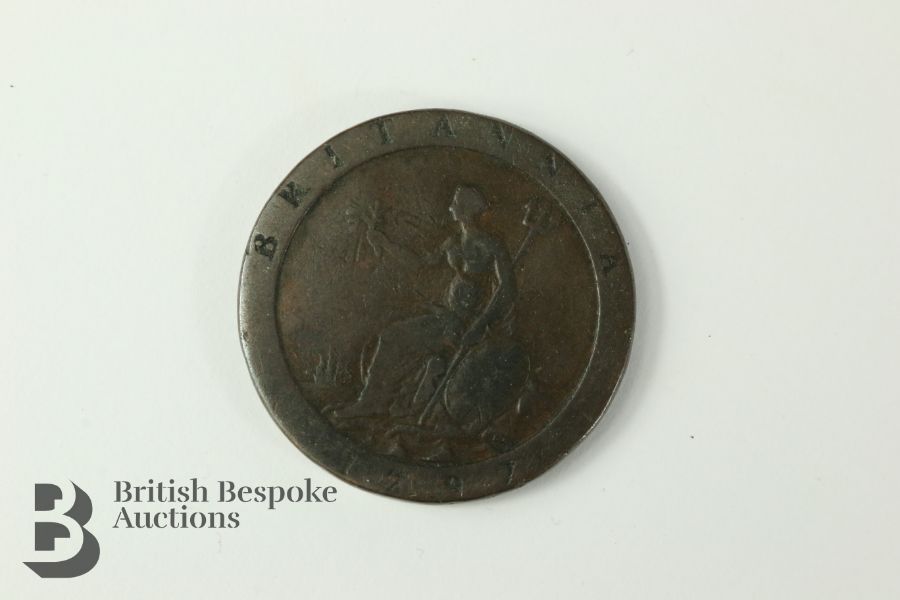 Overstruck 1797 Cartwheel Penny - Image 2 of 3