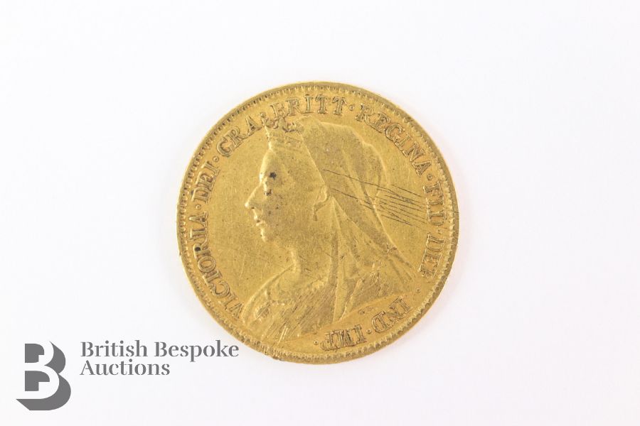 1898 Half Sovereign - Image 2 of 2