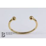 9ct Gold Bangle