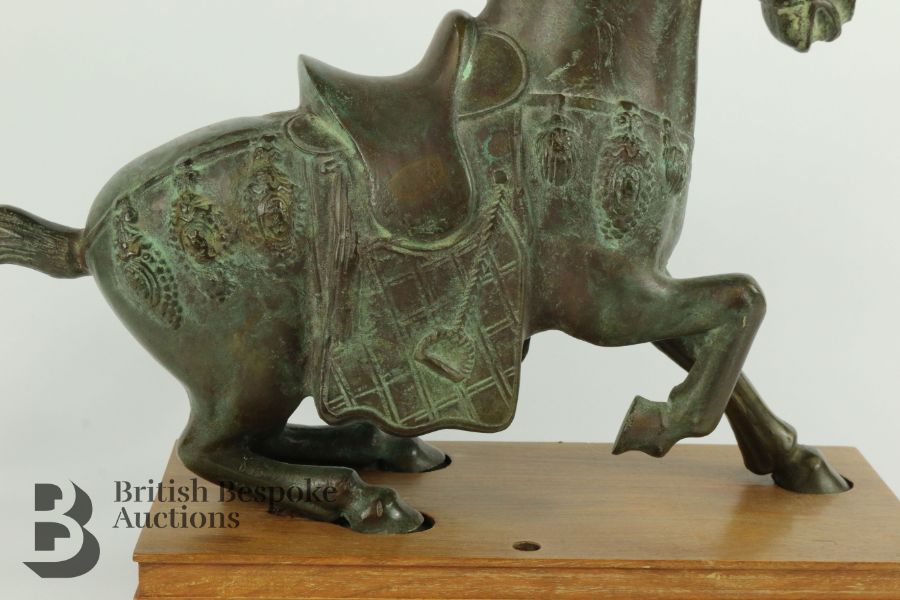 Chinese Bronze Equine Figure - Image 8 of 11