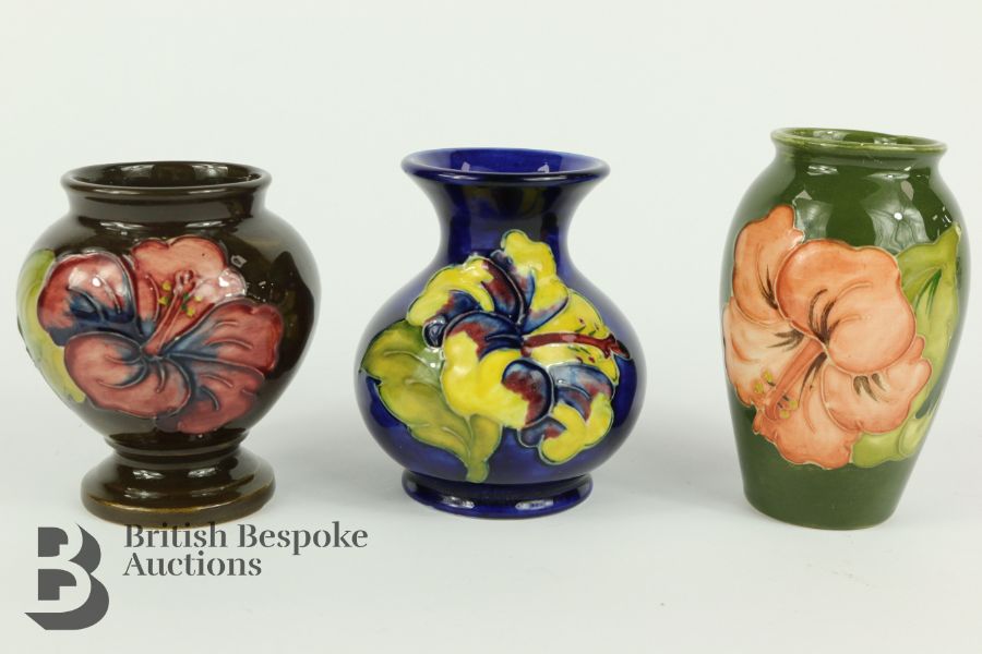 Three Moorcroft Vases - Image 4 of 9