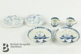 Worcester Blue and White Miniature Porcelain