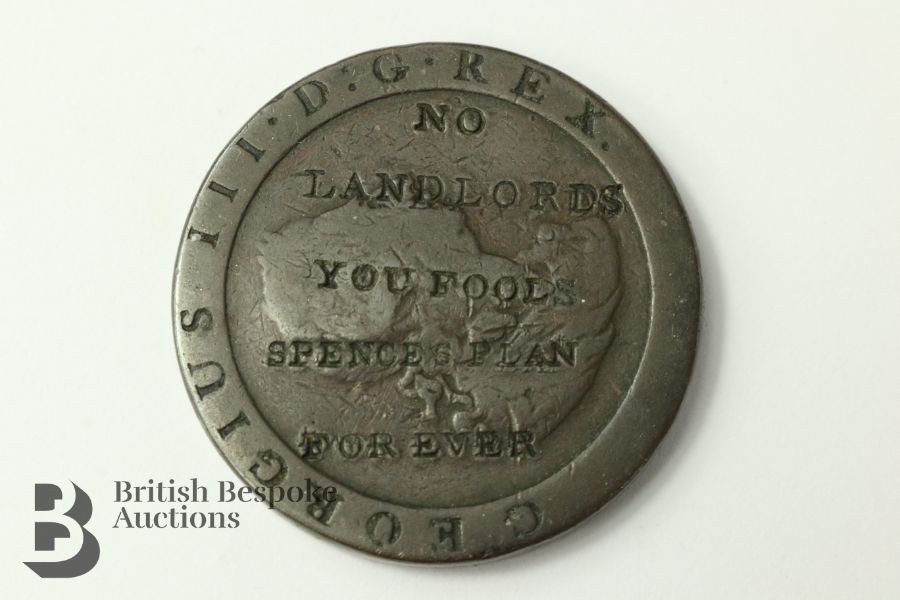 Overstruck 1797 Cartwheel Penny - Image 3 of 3