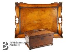 Rosewood Tea Caddy