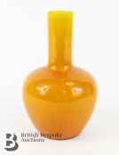 Orange Linthorpe Long Neck Baluster Vase