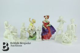 Royal Worcester Figurine and Others