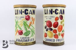 Kitchenalia -Two Vintage Storage Tins